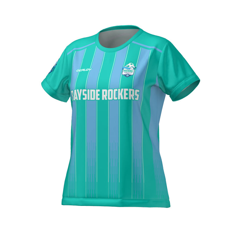 BAYSIDE ROCKERS WOMANS FLIGHT JERSEY - Deploy Football - Australia's Best Footballs & Soccer Balls