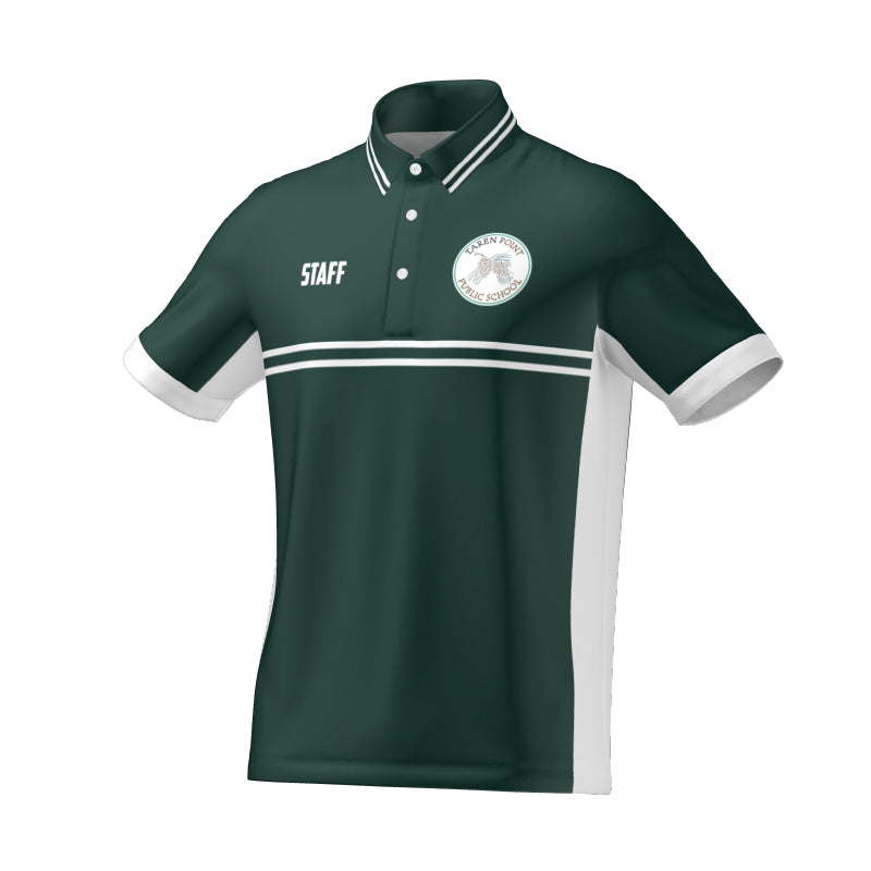 Taren Point Public School - Staff Breeze Polo - Bottle Green - Unisex