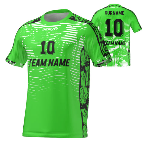 FLIGHT JERSEY 7 - GREEN - Deploy Football - Australia's Best Footballs & Soccer Balls
