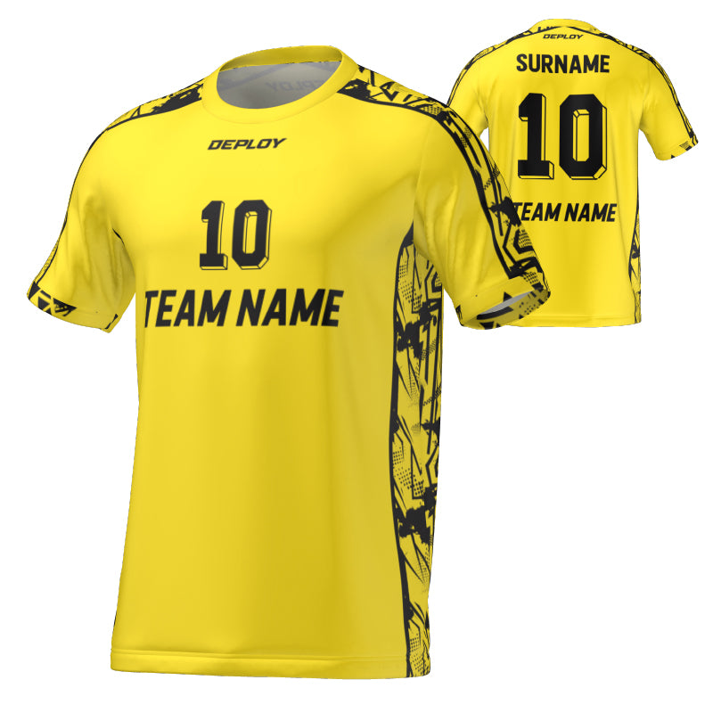 FLIGHT JERSEY 8 - YELLOW - Deploy Football - Australia's Best Footballs & Soccer Balls