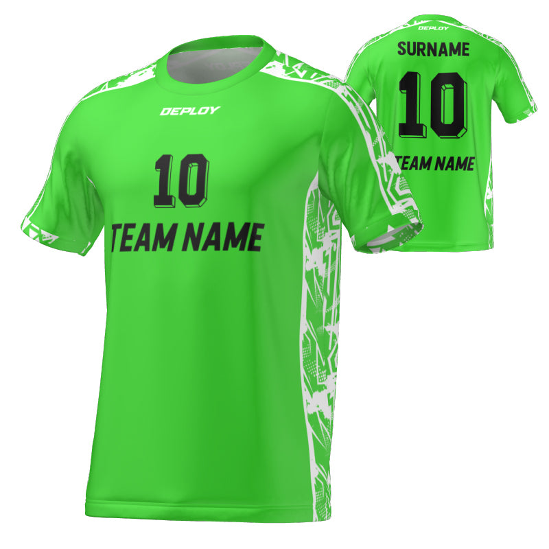 FLIGHT JERSEY 8 - GREEN - Deploy Football - Australia's Best Footballs & Soccer Balls