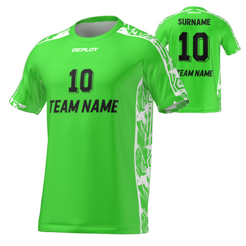 FLIGHT JERSEY 8 - GREEN - Deploy Football - Australia's Best Footballs & Soccer Balls