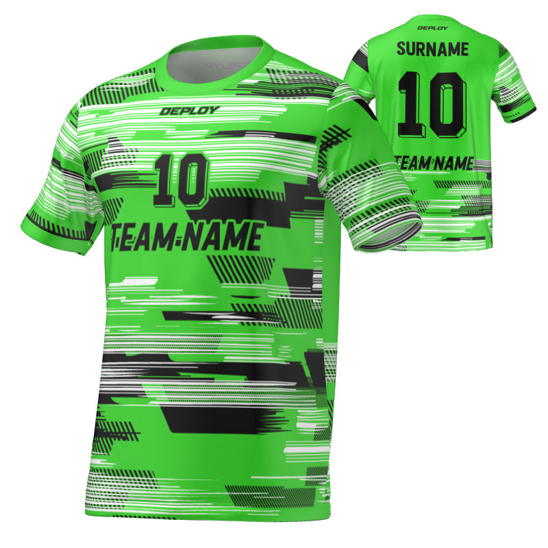 FLIGHT JERSEY 9 - GREEN - Deploy Football - Australia's Best Footballs & Soccer Balls
