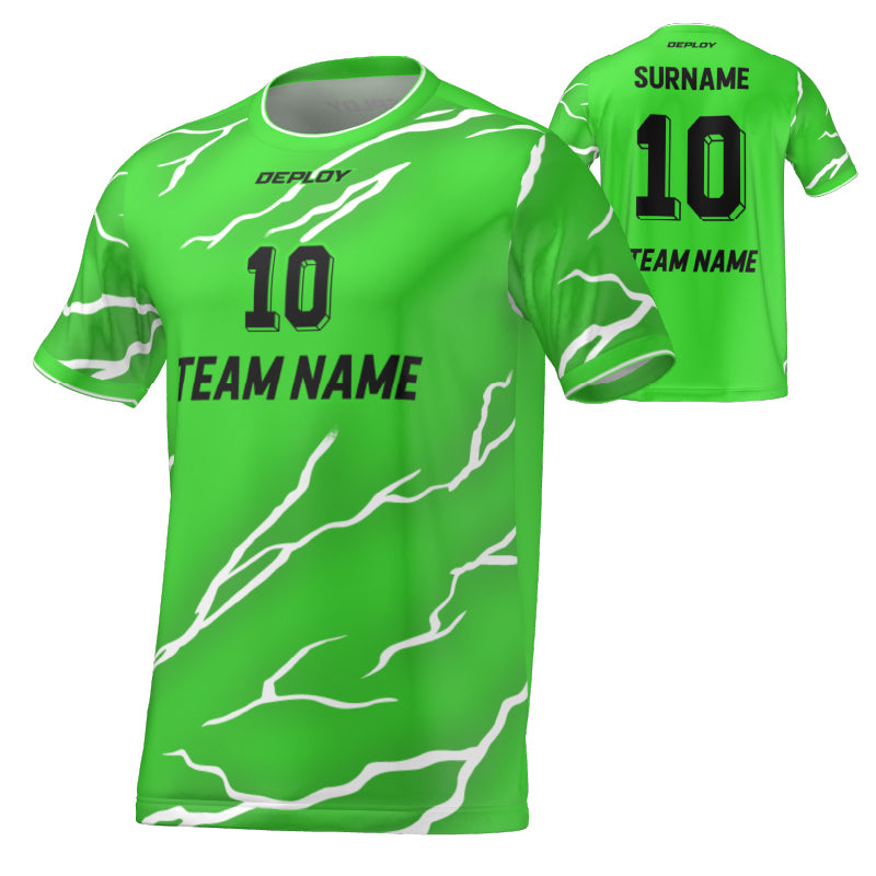 FLIGHT JERSEY 13 - GREEN - Deploy Football - Australia's Best Footballs & Soccer Balls
