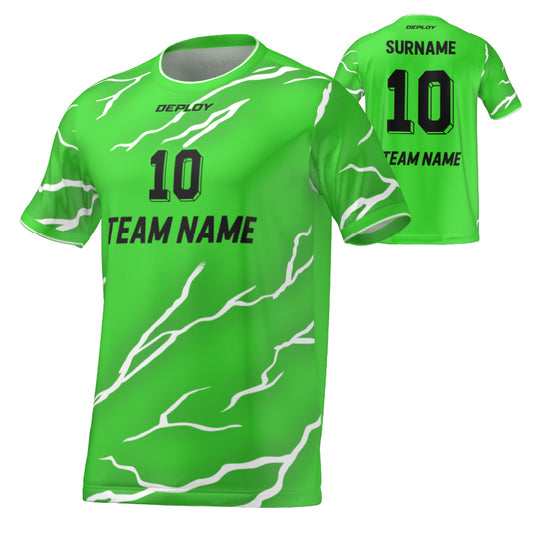 FLIGHT JERSEY 13 - GREEN - Deploy Football - Australia's Best Footballs & Soccer Balls