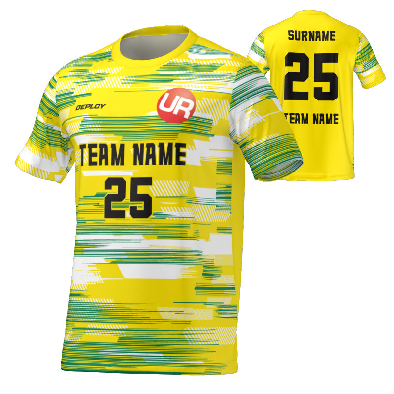 URBAN REC - FLIGHT JERSEY GLITCH - YELLOW