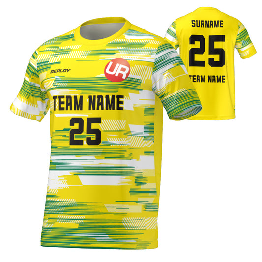 URBAN REC - FLIGHT JERSEY GLITCH - YELLOW