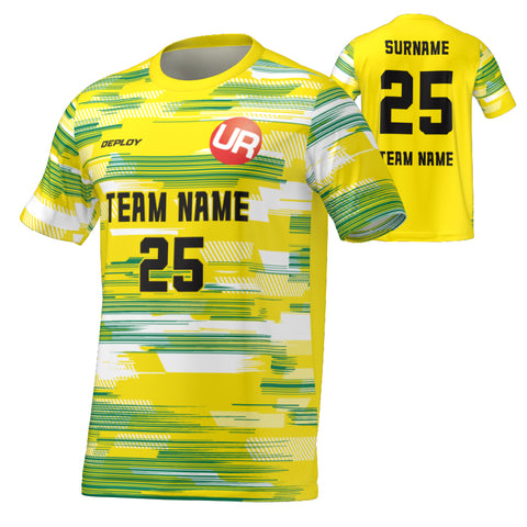 URBAN REC - FLIGHT JERSEY GLITCH - YELLOW
