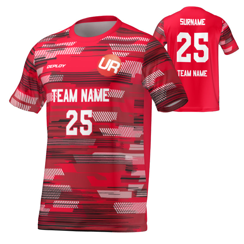 URBAN REC - FLIGHT JERSEY GLITCH - RED