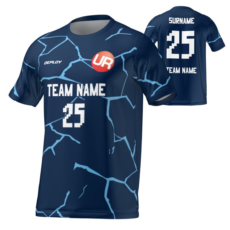 URBAN REC - FLIGHT JERSEY CRACKS - NAVY