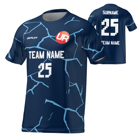 URBAN REC - FLIGHT JERSEY CRACKS - NAVY