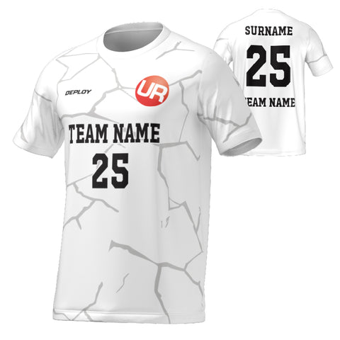 URBAN REC - FLIGHT JERSEY CRACKS - WHITE