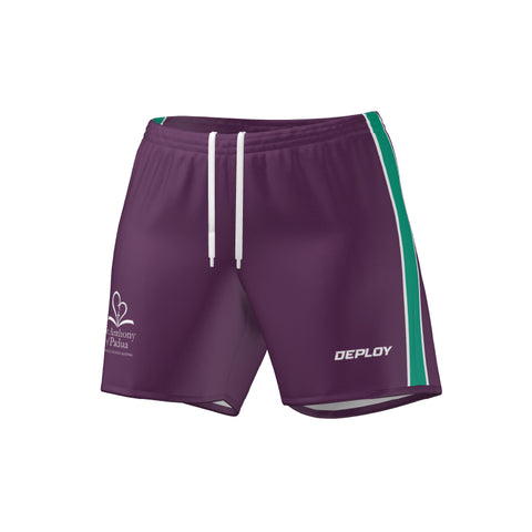 St Anthony of Padua - Football Playing Shorts - Ladies - Deploy Football - Australia's Best Footballs & Soccer Balls