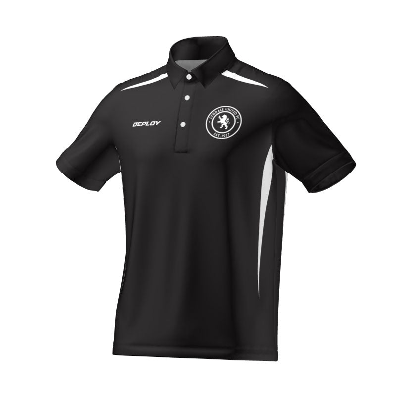 Lyndale United Football Club - Club Polo (Black) - Unisex & Youth