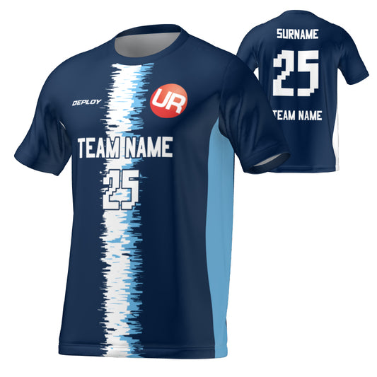 URBAN REC - FLIGHT JERSEY STATIC STRIPE - NAVY