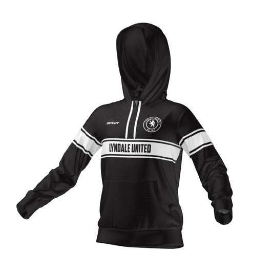 Lyndale United Football Club - Versa Hoodie (Black) - Youth