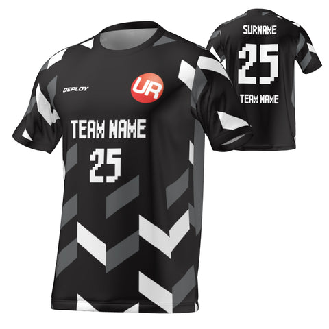 URBAN REC - FLIGHT JERSEY ARROWS - BLACK