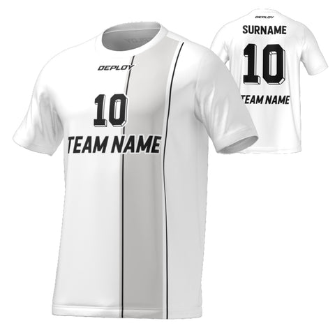 FLIGHT JERSEY 33 - WHITE - Deploy Football - Australia's Best Footballs & Soccer Balls