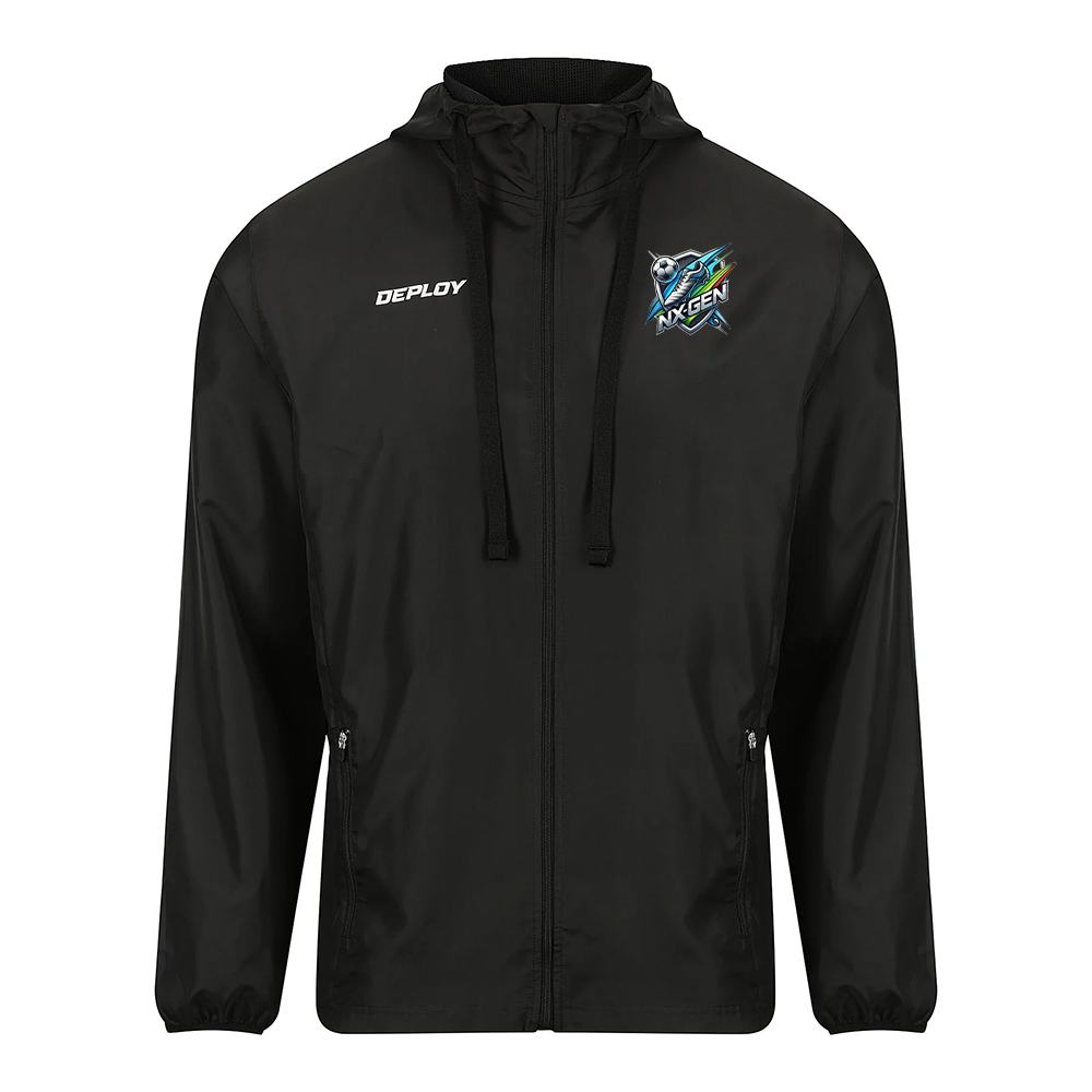 NX-GEN Football - Shadow Rain Jacket - Deploy Football - Australia's Best Footballs & Soccer Balls