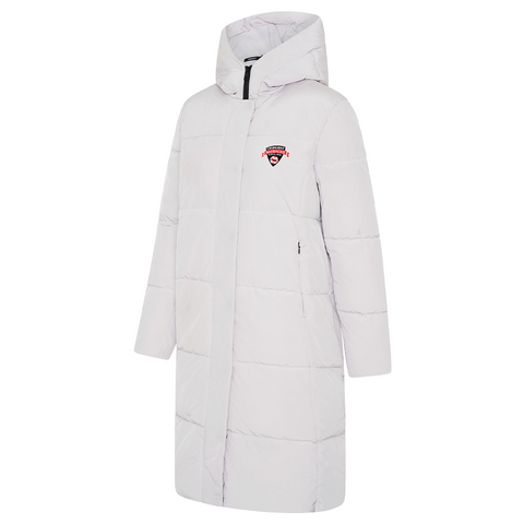 Caringbah Redbacks Football Club - Lunar Womens Puffer Jacket White
