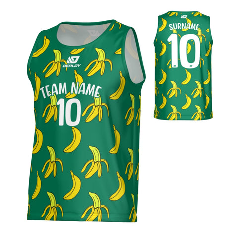 Banana Sports Singlet - Green