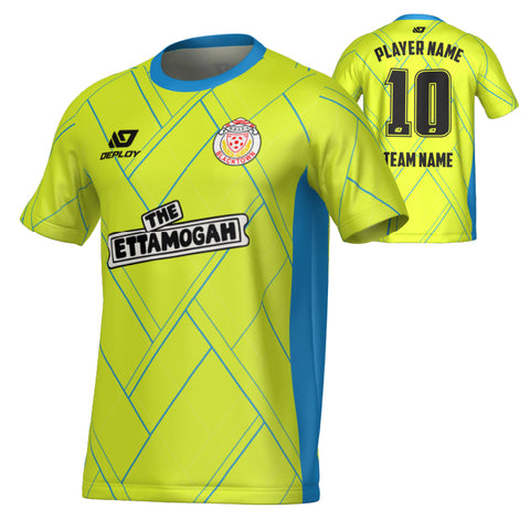 BDSFA SUMMER - PLAID - NEON YELLOW