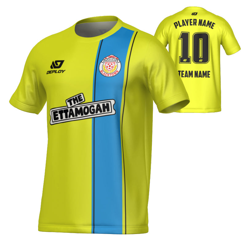 BDSFA SUMMER - EDGE - NEON YELLOW & SKY BLUE