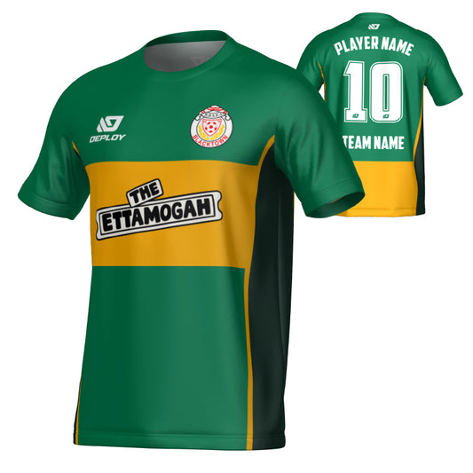 BDSFA SUMMER - SHIFT - GREEN & GOLD