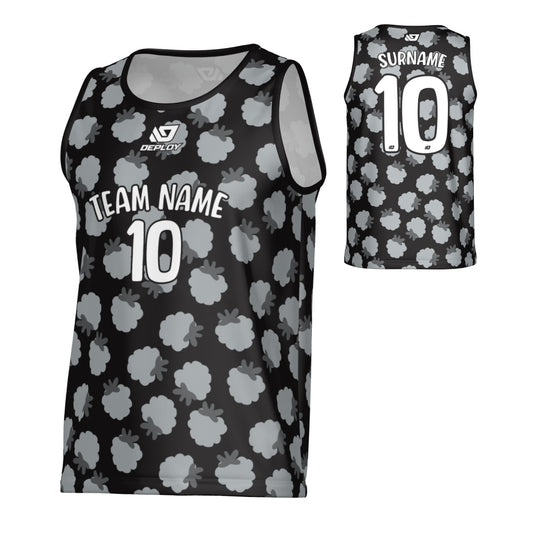 Berry Sports Singlet - Black