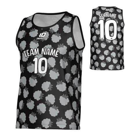 Berry Sports Singlet - Black