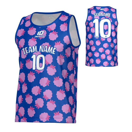 Berry Sports Singlet - Royal Blue