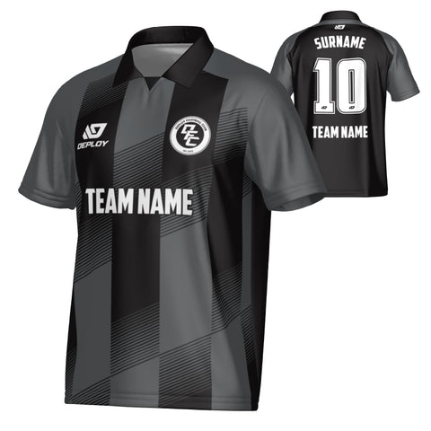 Vector Collared Jersey - Black