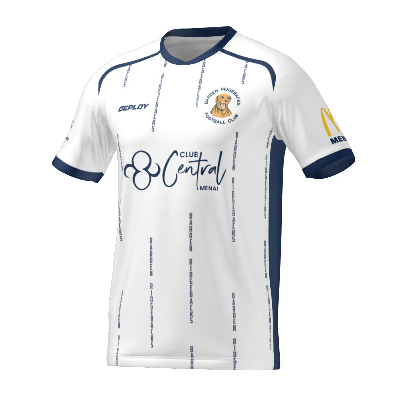 BARDEN RIDGEBACKS FC - AWAY JERSEY - Deploy Football - Australia's Best Footballs & Soccer Balls
