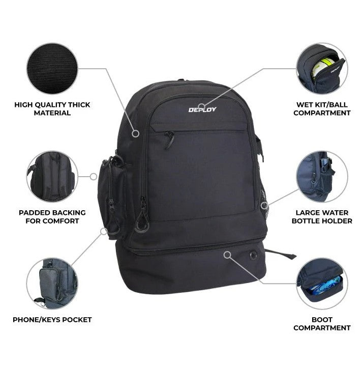 Deploy Pro Backpack - Deploy Football - Australia's Best Footballs & Soccer Balls