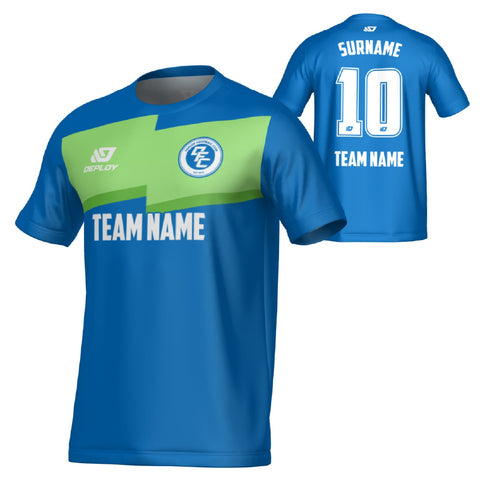 Zag Jersey - Blue & Neon Green