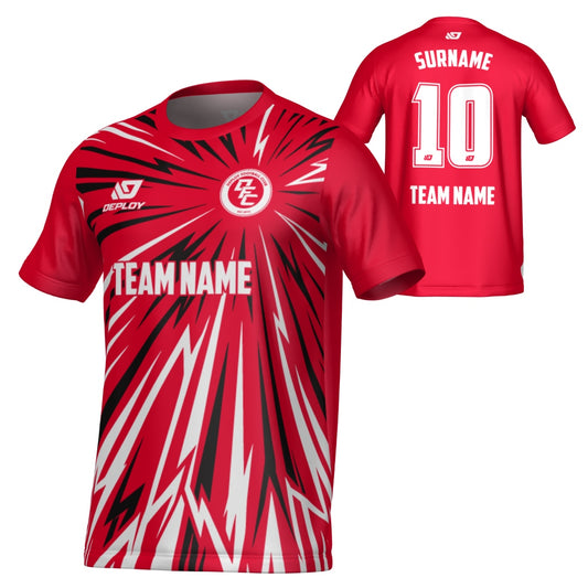 Burst Jersey - Red