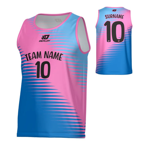 Comb Sports Singlet - Pink