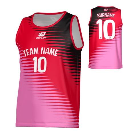 Comb Sports Singlet - Red