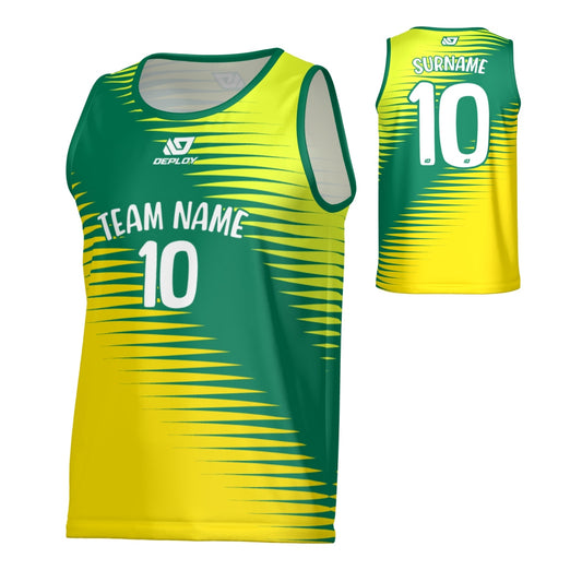 Comb Sports Singlet - Green