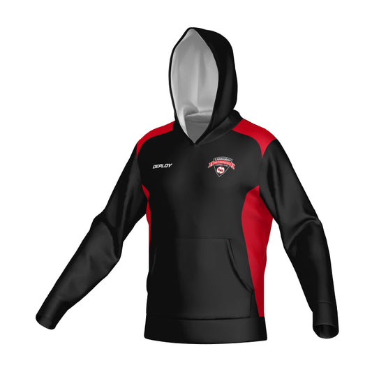 Caringbah Redbacks Football Club - Versa Hoodie - Youth / Unisex