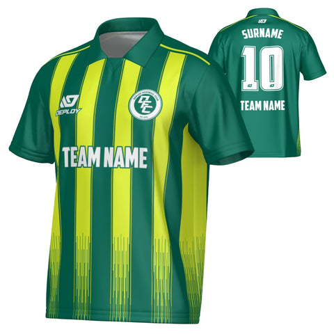Classic Collared Jersey - Green
