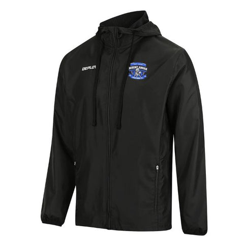Mt Annan Mustangs Shadow Rain Jacket - Deploy Football - Australia's Best Footballs & Soccer Balls