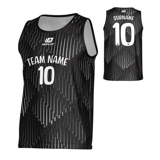 Drips Sports Singlet - Black