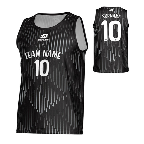 Drips Sports Singlet - Black