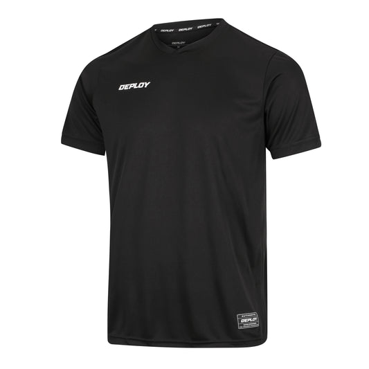 Deploy Legacy Football Jersey - Black - Deploy Football - Australia's Best Footballs & Soccer Balls