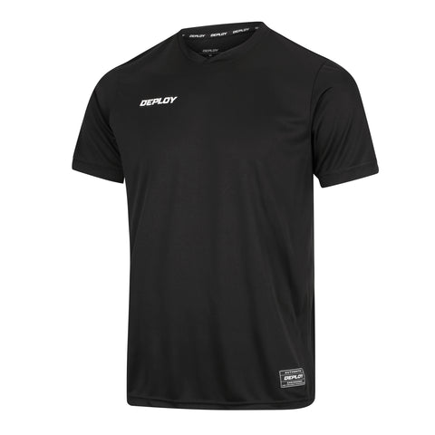 Deploy Legacy Football Jersey - Black - Deploy Football - Australia's Best Footballs & Soccer Balls