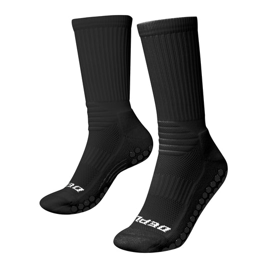 Deploy Pro Football Grip Socks - Black - Deploy Football - Australia's Best Footballs & Soccer Balls