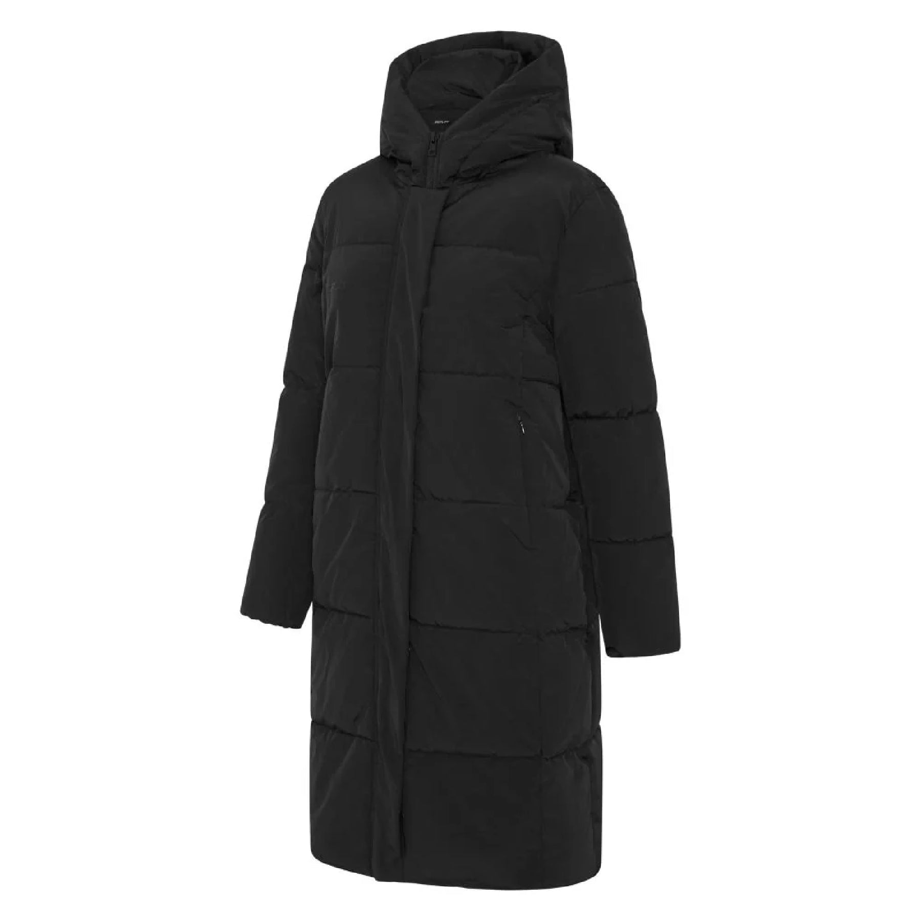 Deploy Aurora Women's Puffer Jacket - BLACK - Deploy Football - Australia's Best Footballs & Soccer Balls