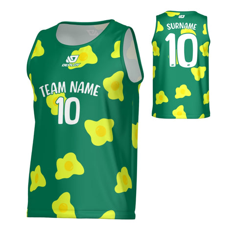 Egg Sports Singlet - Green