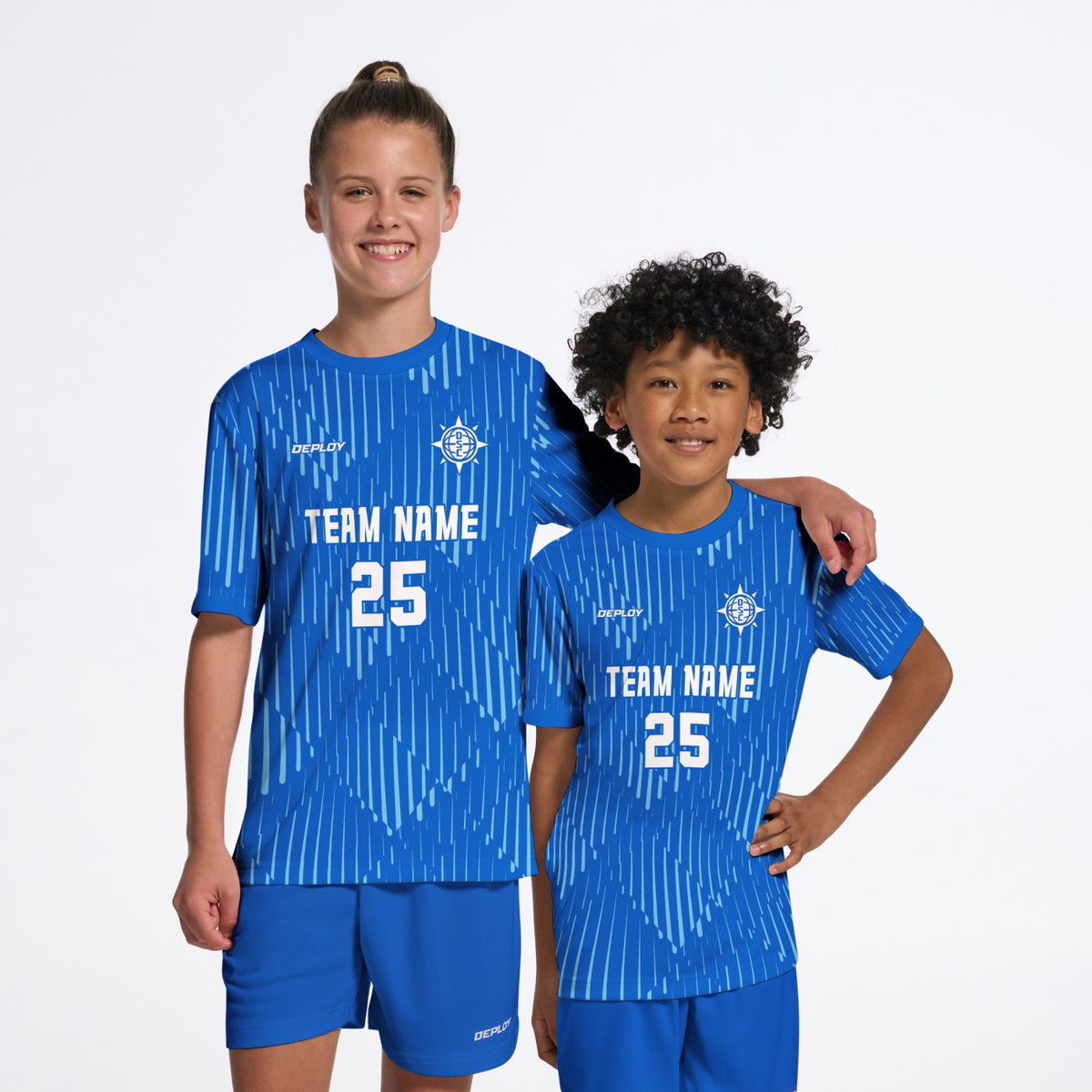Flight Jersey Faded - Royal Blue